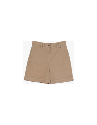 Please femme short taille haute en coton stretch