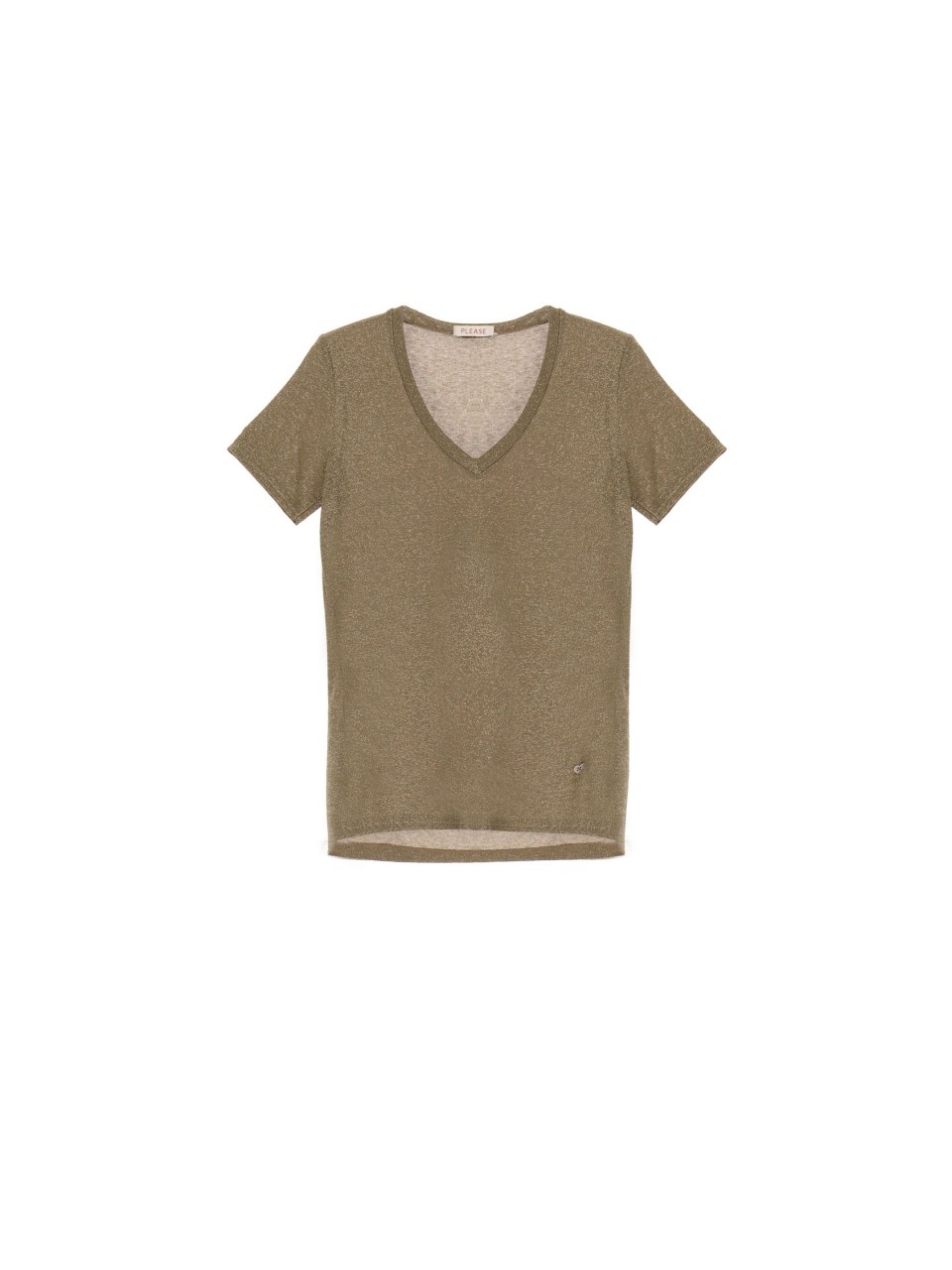Please Femme tshirt à manches courtes en viscose et lurex...