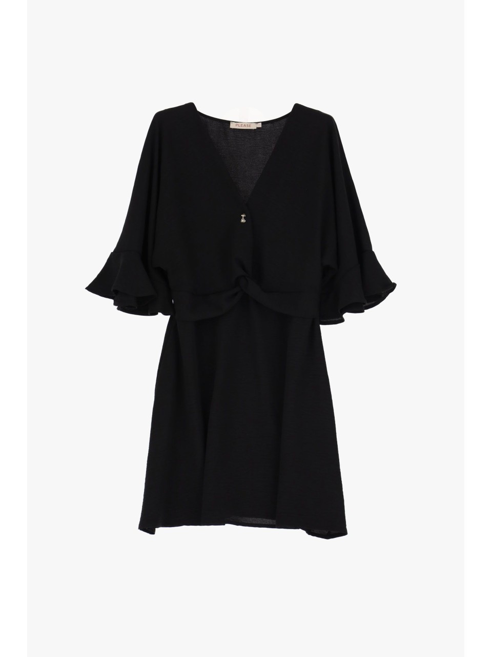 Robe trapeze manche courte cheap