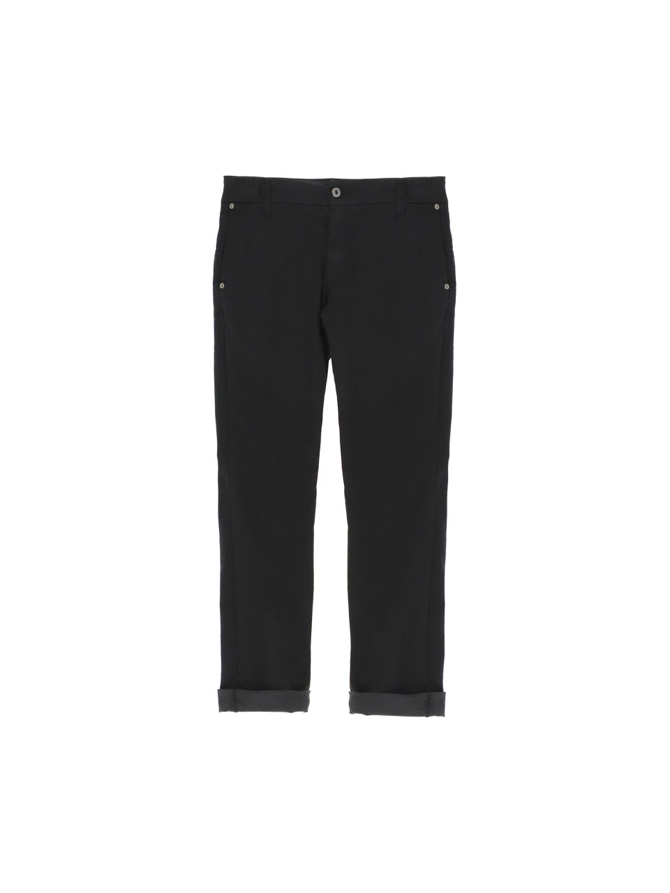 Please Pantalon forme Chino en toile de  coton stretch...