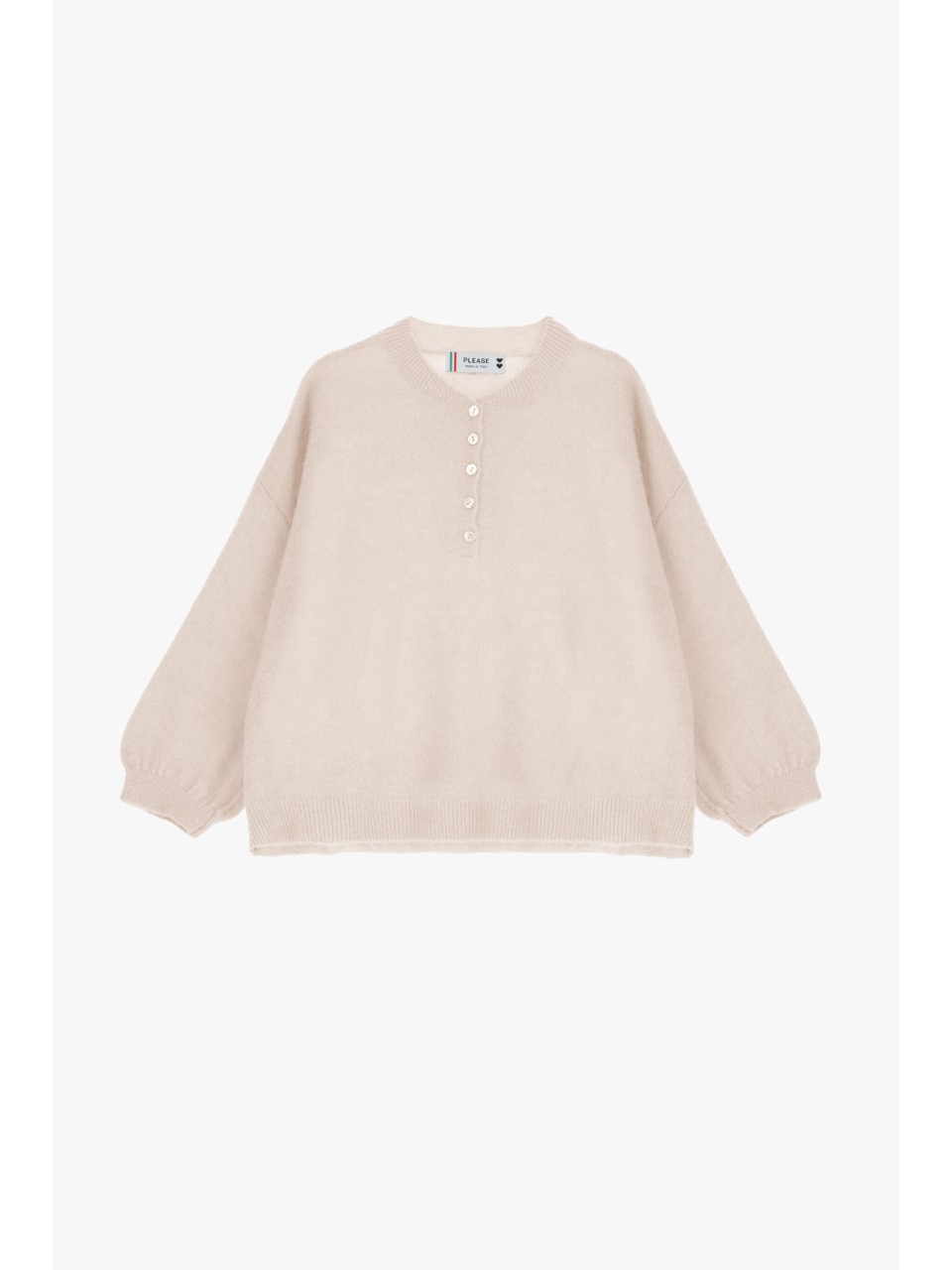 Pull col boutonné femme best sale