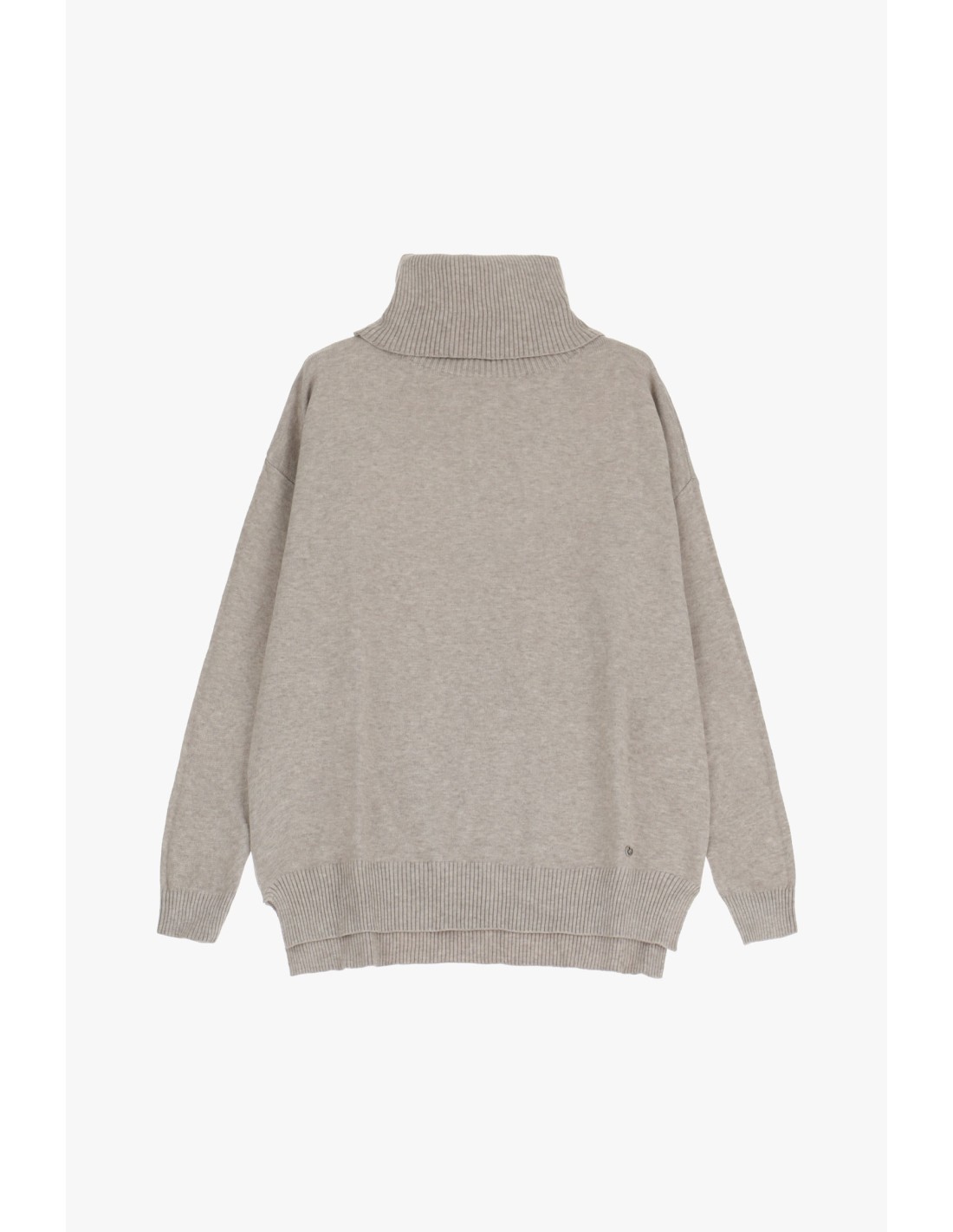 Pull col roulé creme femme hotsell