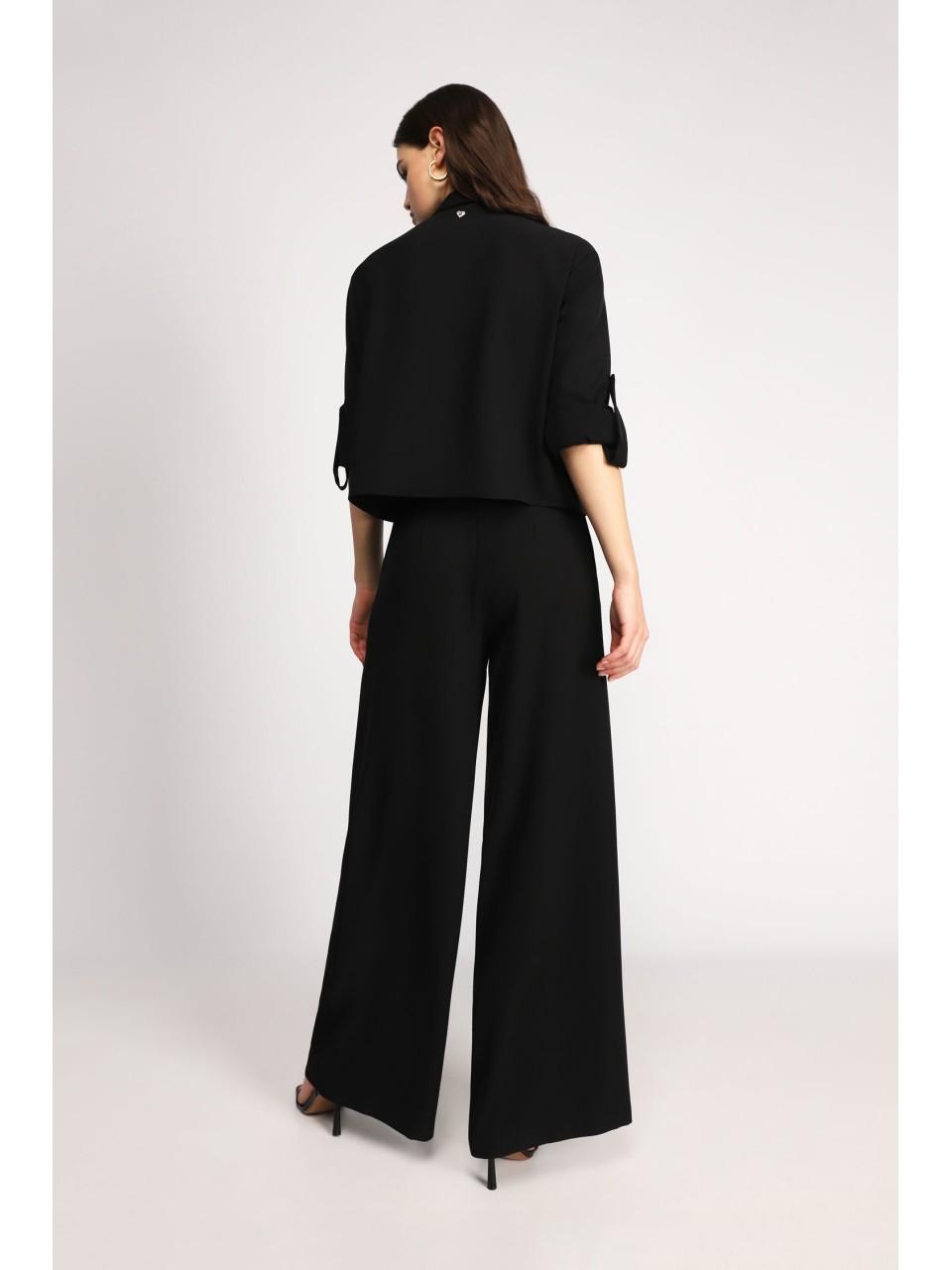 Please Femme pantalon Rouge à doubles pinces et jambes... 2