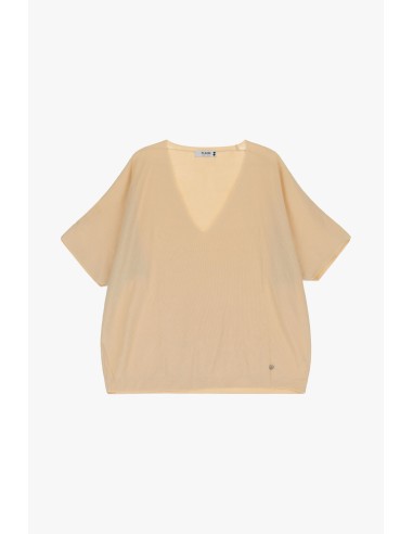 Please Pull Oversize en Maille Beige