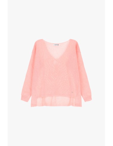 Please Pull Rose Asymétrique decolleté Pour Femme