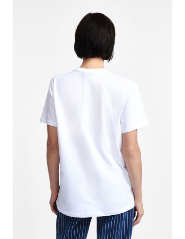 Please Tshirt pour Femme avec print Pasta & wine