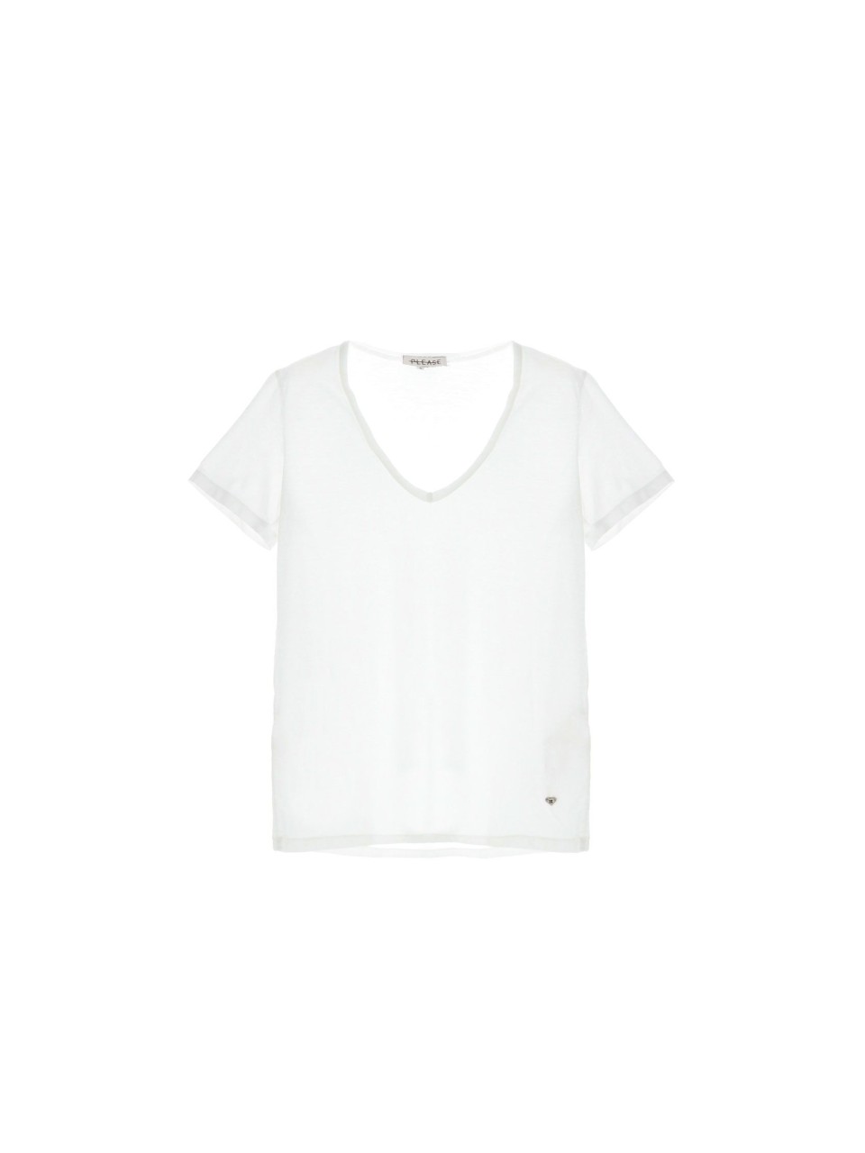 Please Femme tshirt Blanc