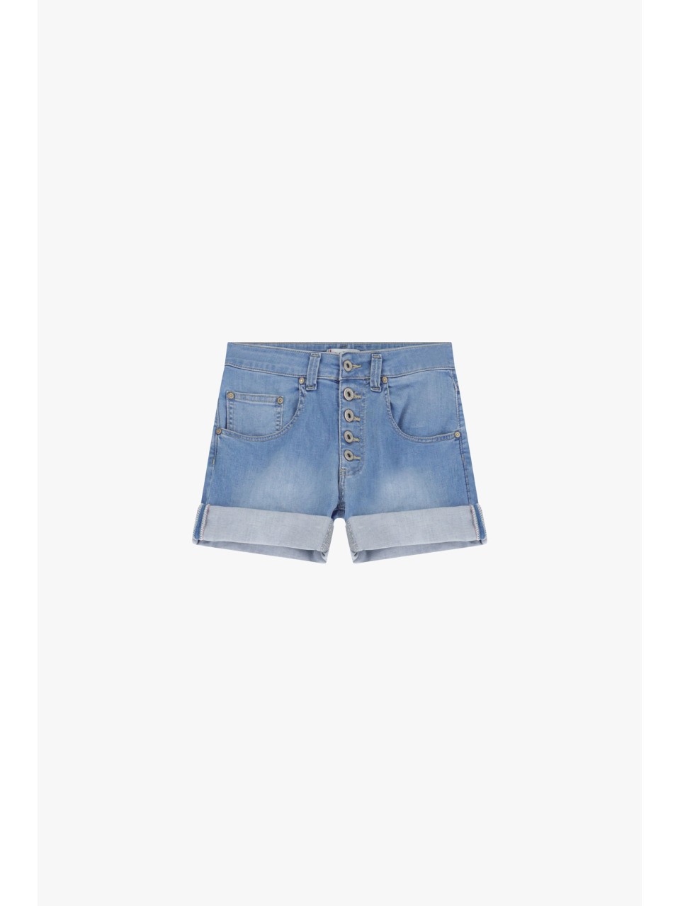 Please Femme short en jean Bleu clair