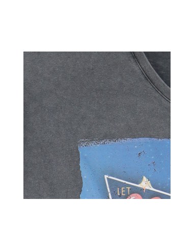 copy of Please tee-shirt col V coloris Rose Peche