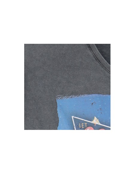 copy of Please tee-shirt col V coloris Rose Peche