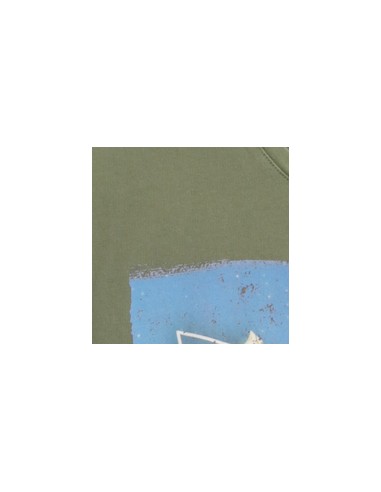 Please tee-shirt col V coloris Kaki stoné