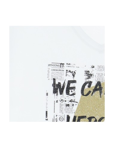 copy of Please tee-shirt col V coloris Rose Peche