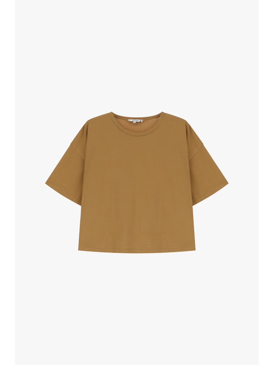 Please Femme t-shirt oversize coloris Bronze