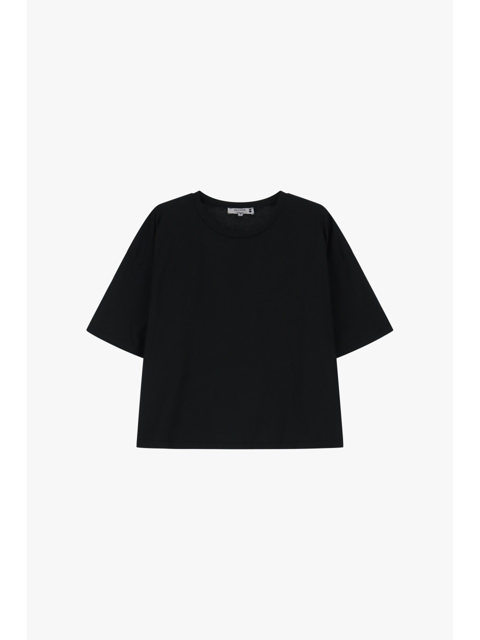 Please Femme t-shirt oversize coloris Noir