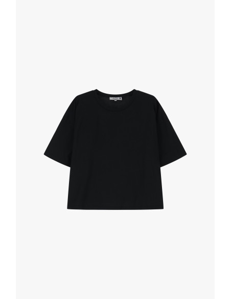 Please Femme t-shirt oversize coloris Noir
