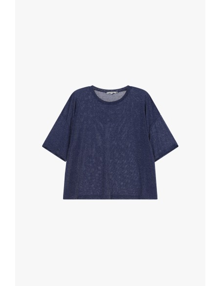 copy of Please Femme t-shirt oversize coloris chocolat