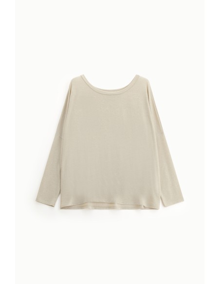 copy of Please Femme t-shirt oversize coloris chocolat