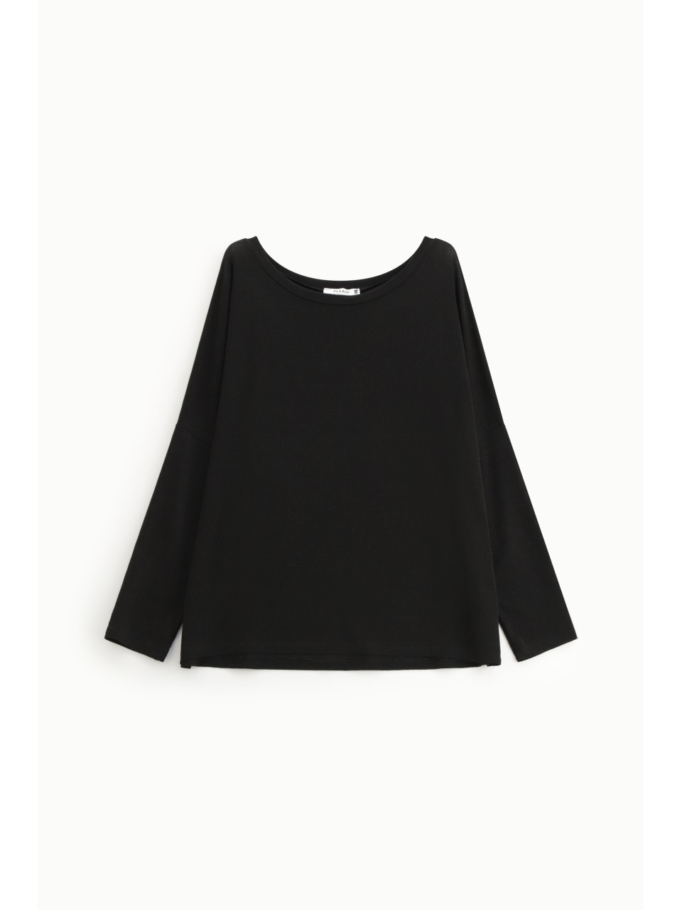 Please Femme t-shirt oversize coloris Noir Pailleté