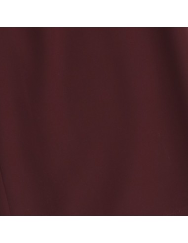 Please Pantalon Bordeaux à doubles pinces et...