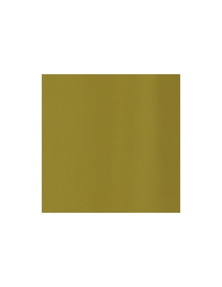 Please Pantalon Moutarde à doubles pinces et jambes évasées en crêpe