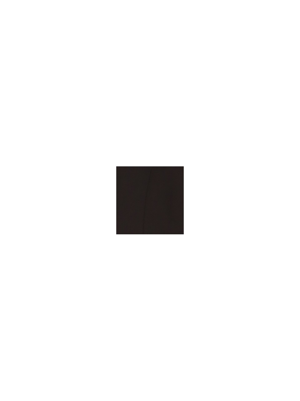 Please  Gilet de tailleur en crepe fluide Chocolat 2