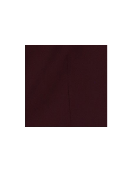 Please  Gilet de tailleur en crepe fluide Bordeaux