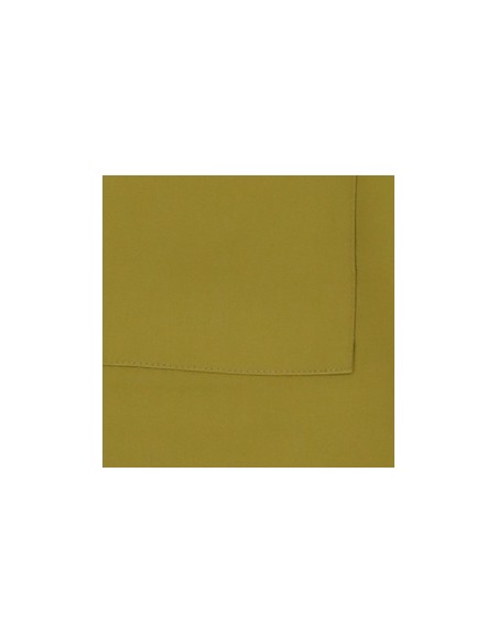 Please Veste courte en crepe fluide Moutarde