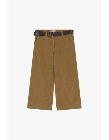 Please pantalon bermuda forme chino coloris Camel