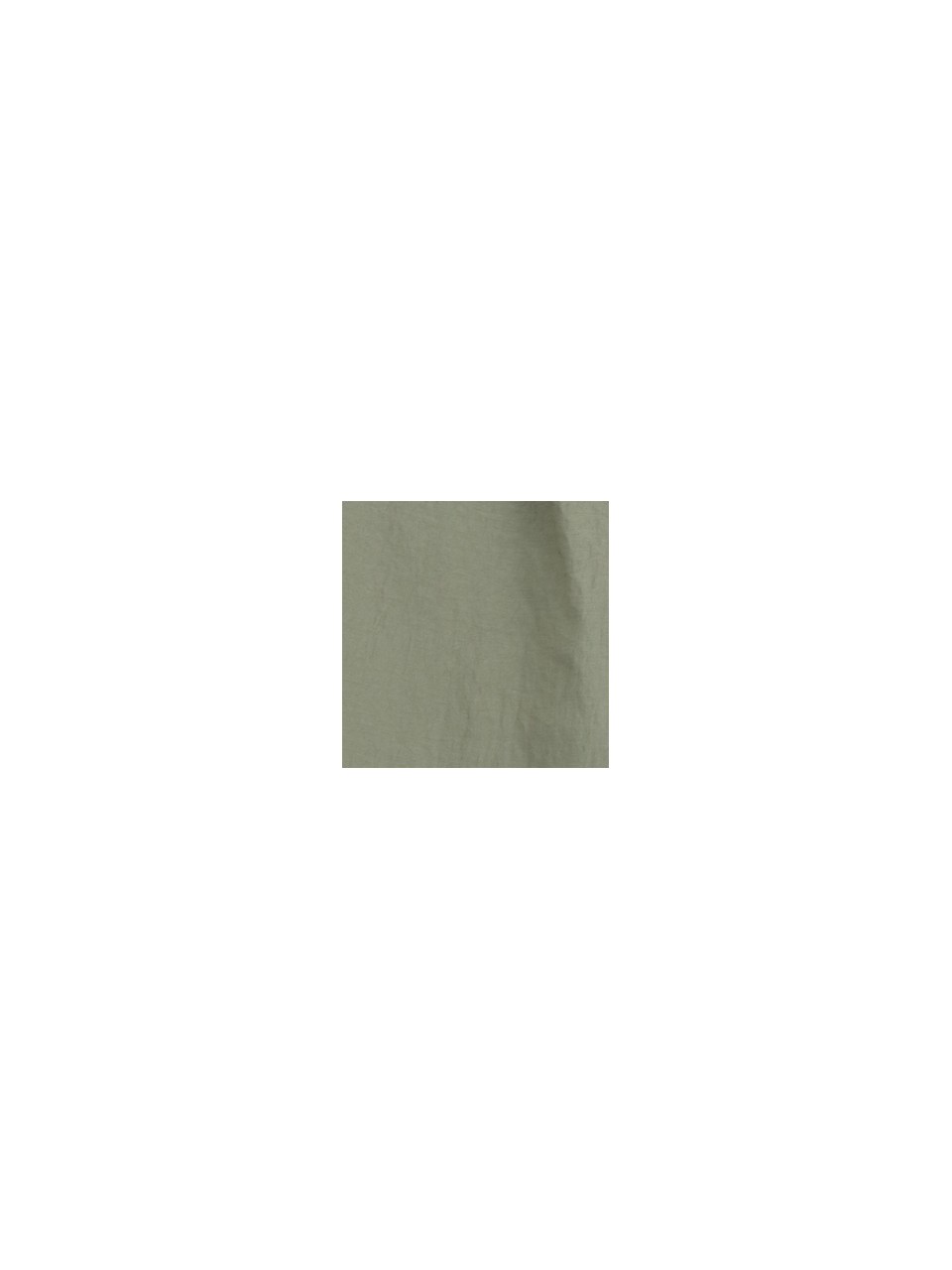 Please Chemisier en satin gauffré coloris Kaki 2