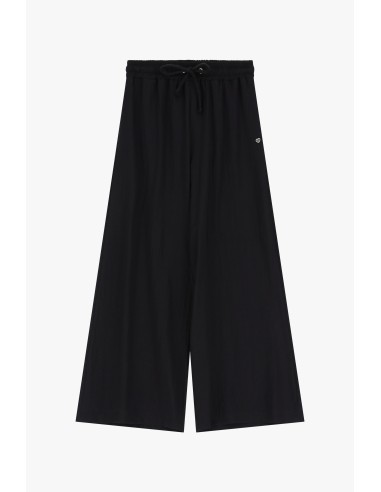 copy of Please Pantalon Large forme Palazzo en crepe fluide Rouge