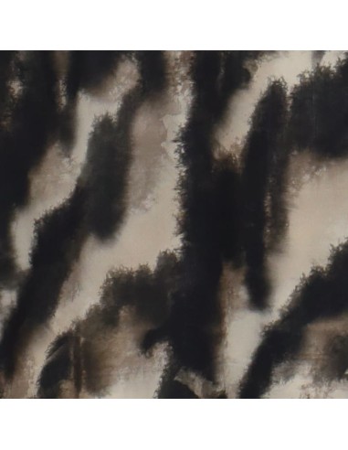 Please Femme robe à brides imprimé Zèbre