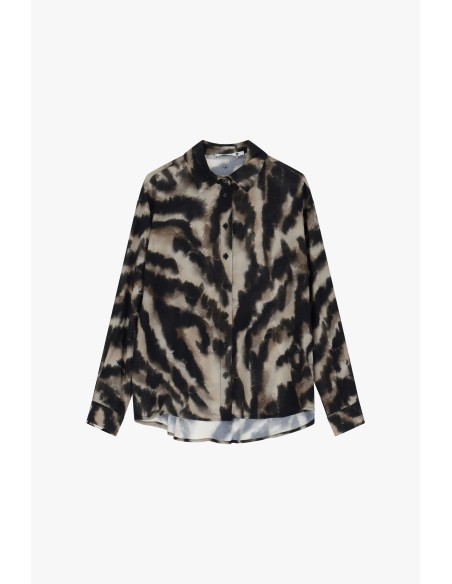 copy of Please Femme chemisier à manches longues à motifs