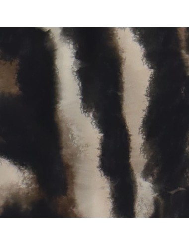 Please Pantalon Large forme Palazzo imprimé zèbre