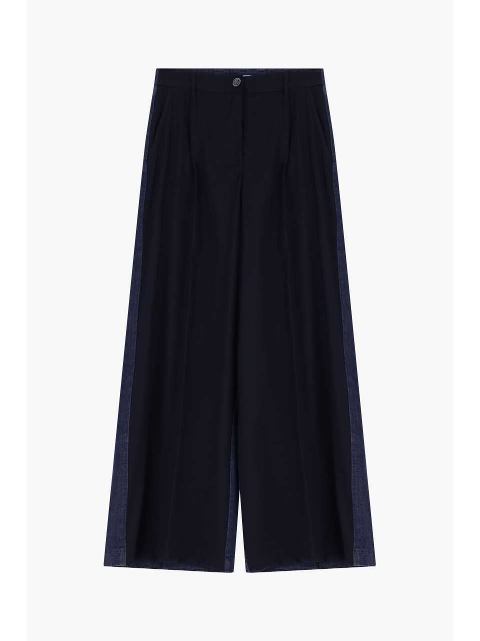 Please femme Pantalon Palazzo en jean Bimatière