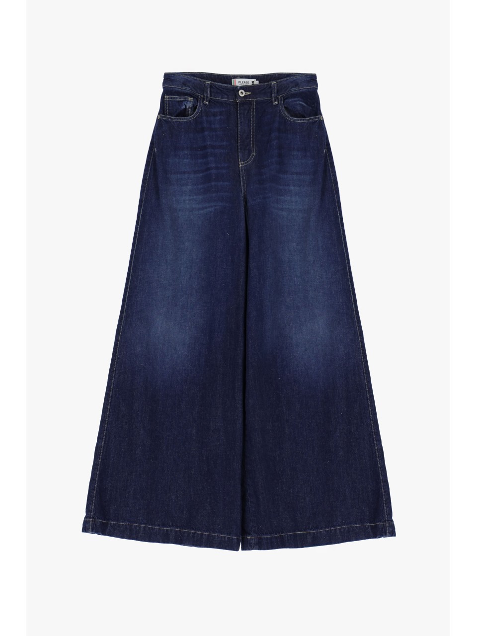 Jean Please maxi large en denim bleu
