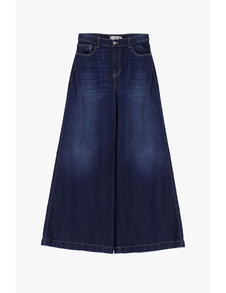 Jean Please maxi large en denim bleu