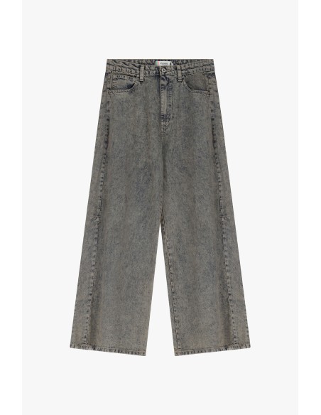 copy of Jean Please wide leg en denim oxydé