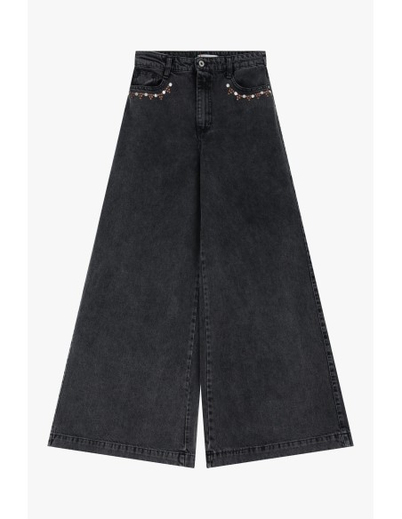 copy of Jean Please maxi large en denim bleu