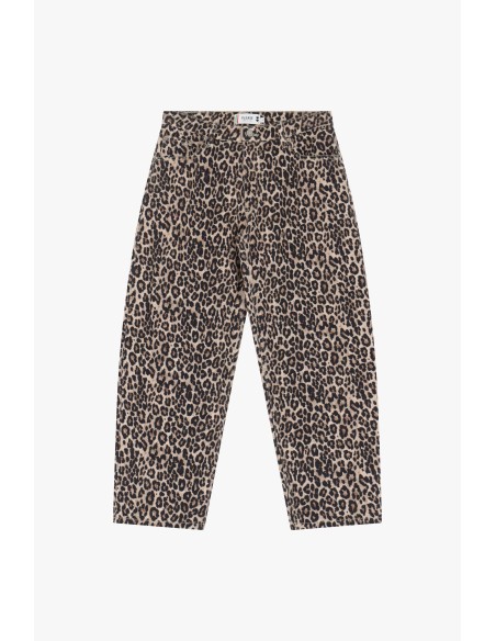 Please Femme jean imprimé leopard
