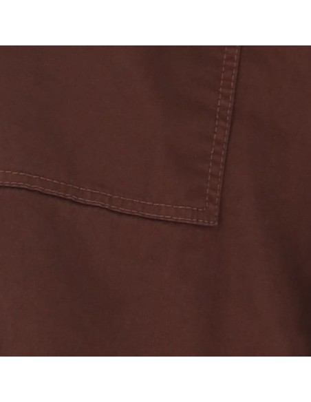 Please Femme jean taille paper-bag coloris Chocolat