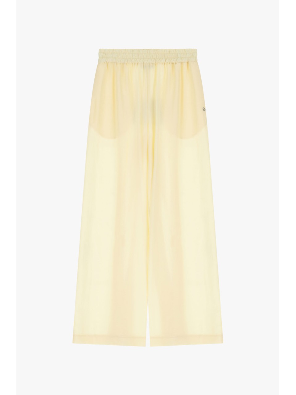 Please femme pantalon large léger en lin et viscose Pure... 2