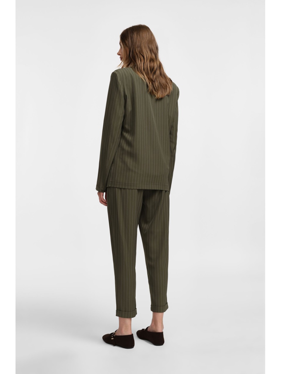 copy of Please femme blazer de tailleur en crêpe fluide... 2