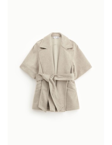 copy of Blazer Kimono ceinturé coloris kaki