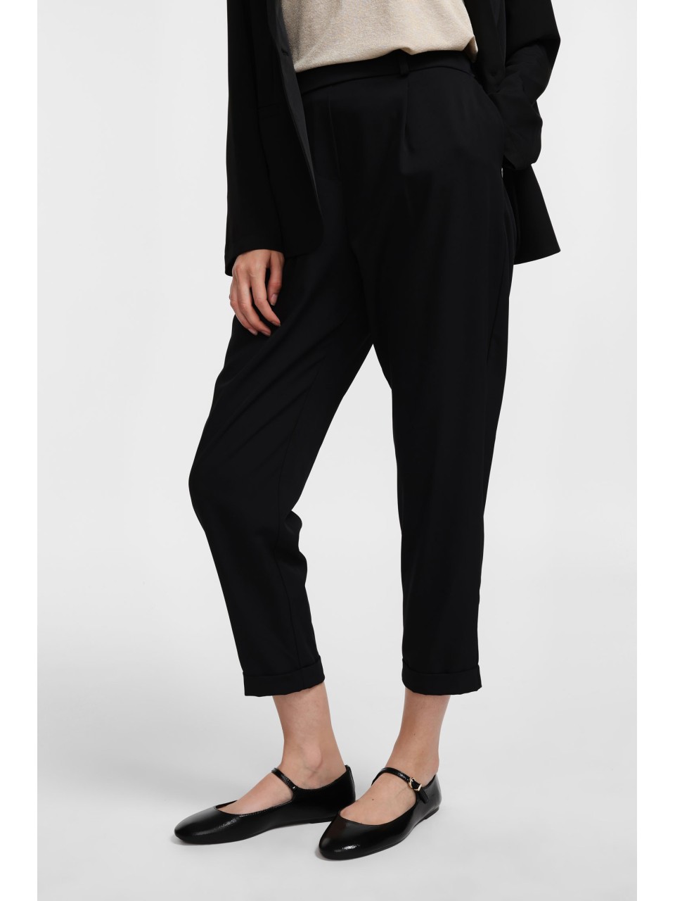 Please Femme pantalon fluide coloris Noir 2