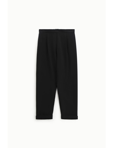 Please Femme pantalon fluide coloris Noir