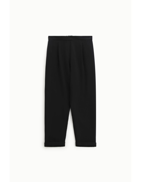 Please Femme pantalon fluide coloris Noir
