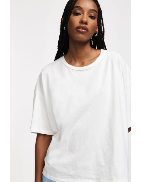 copy of Please Femme t-shirt oversize coloris chocolat