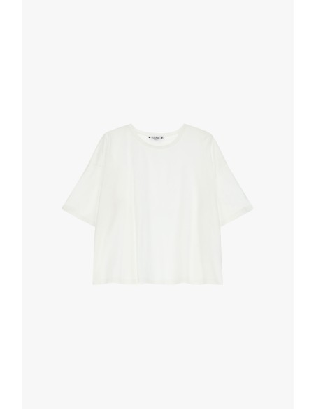 copy of Please Femme t-shirt oversize coloris chocolat