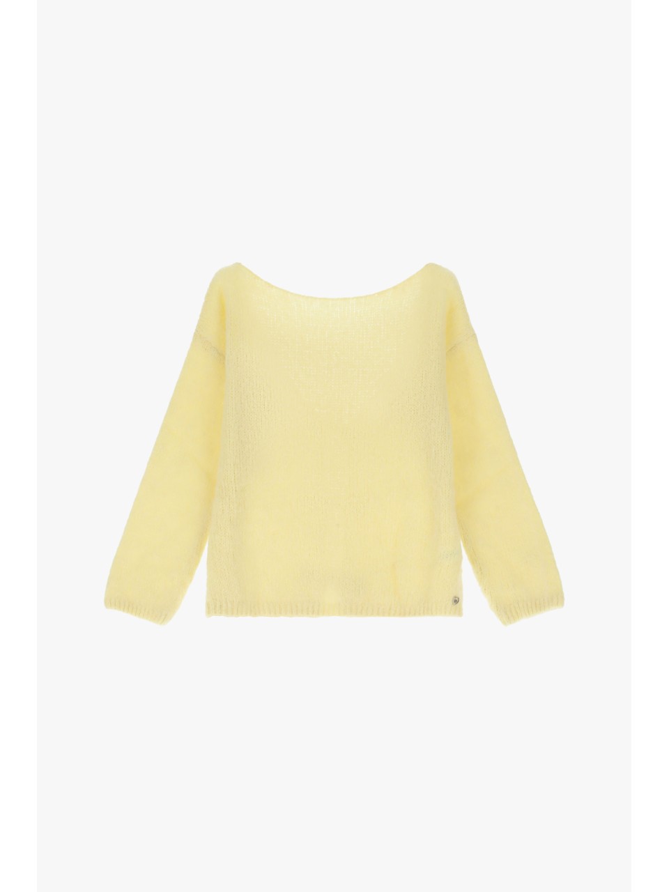 copy of Please cardigan Beige en alpaga melangé avec...