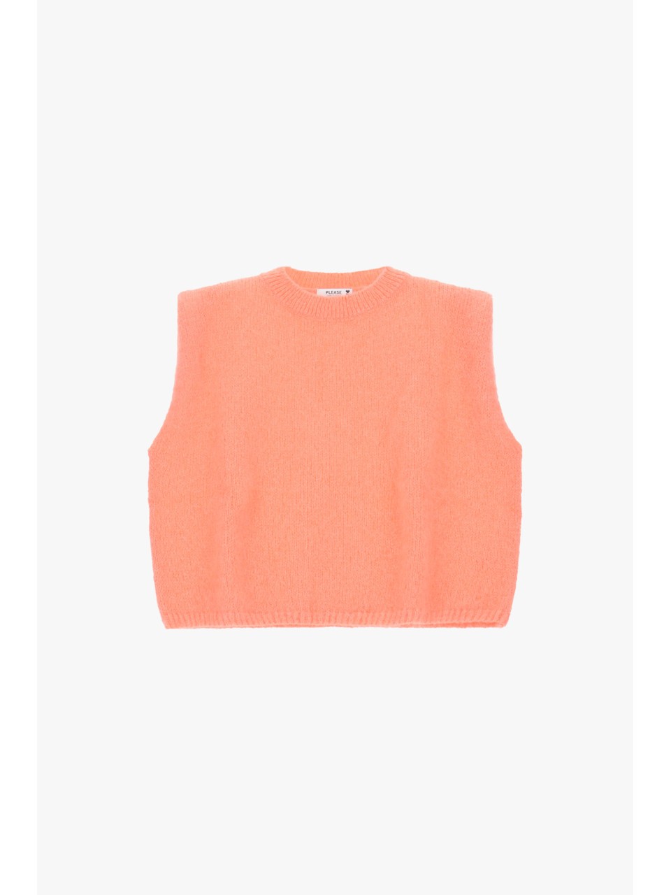 copy of Please Femme Pull Mohair bleu ciel sans manches